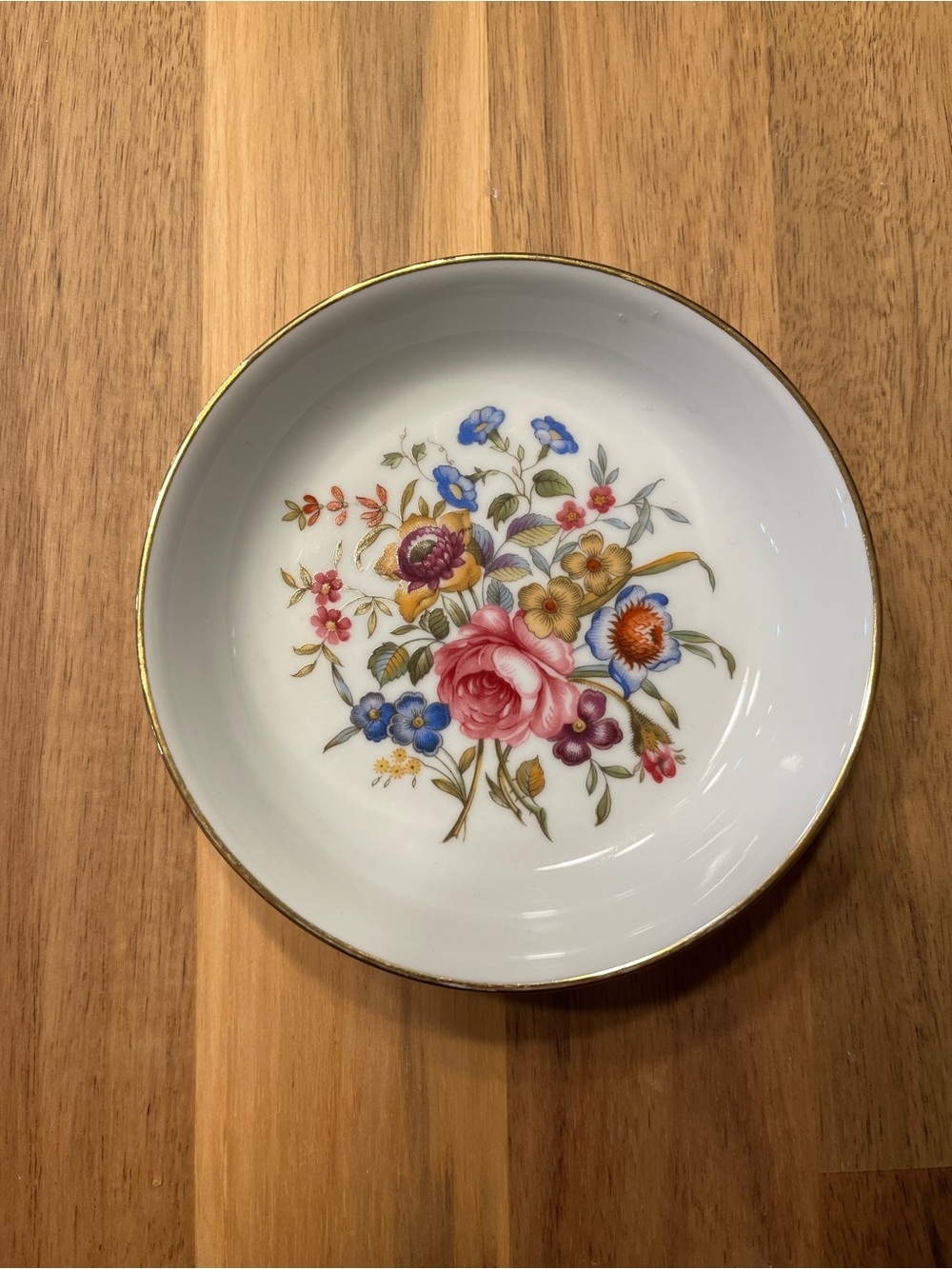 Vintage 1982 Avon Royal Worcester Bournemouth Porcelain Trinket Dish